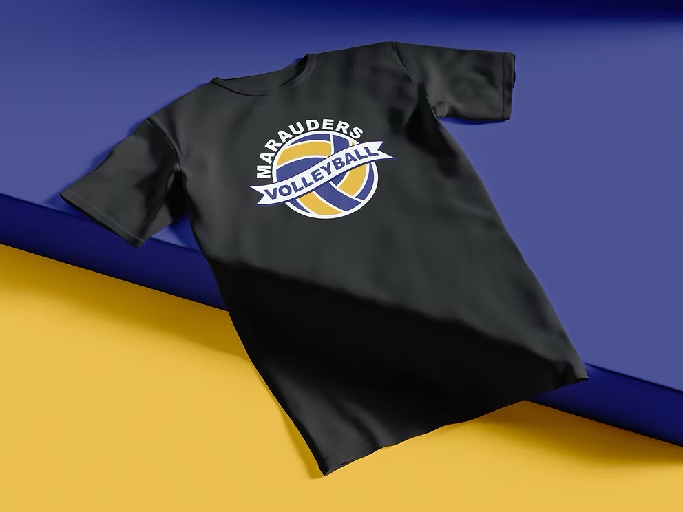 MMHS Volleyball T-shirt mockup